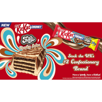 Nestle UK Kit Kat Chunky Funky case 42g 24 count