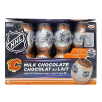 NHL W/ CHOCOLATE EGG COLLECTION INSIDE 20G 24PK - Candy