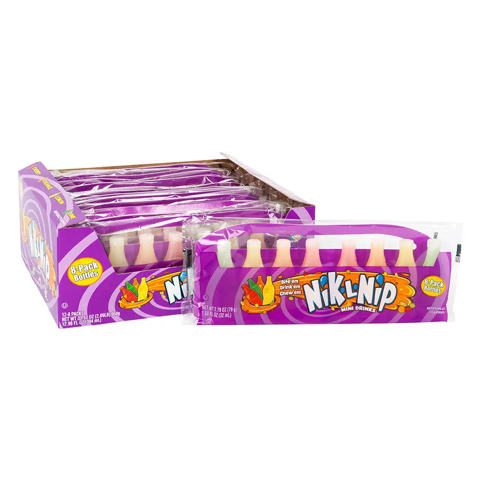 NIK L NIP MINI DRINKS 12 PACK GW - candy