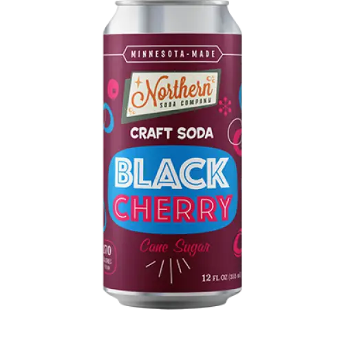 Northern Soda Company Black Cherry 12fl oz/355ml can-