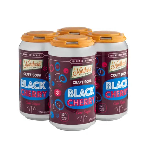 Northern Soda Company Black Cherry 12fl oz/355ml can-