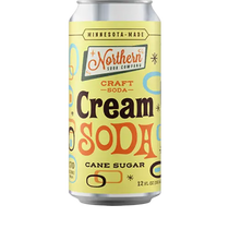 Northern Soda Company Cream Soda 12fl oz/355ml can- 24pack