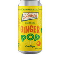 Northern Soda Company Ginger Pop 12fl oz/355ml can- 24pack