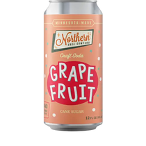 Northern Soda Company Grapefruit 12fl oz/355ml can- 24pack