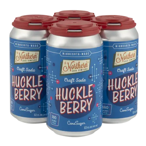 Northern Soda Company Huckleberry Soda 12fl oz/355ml can-