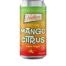 Northern Soda Company Mango Citrus Soda 12fl oz/355ml can-