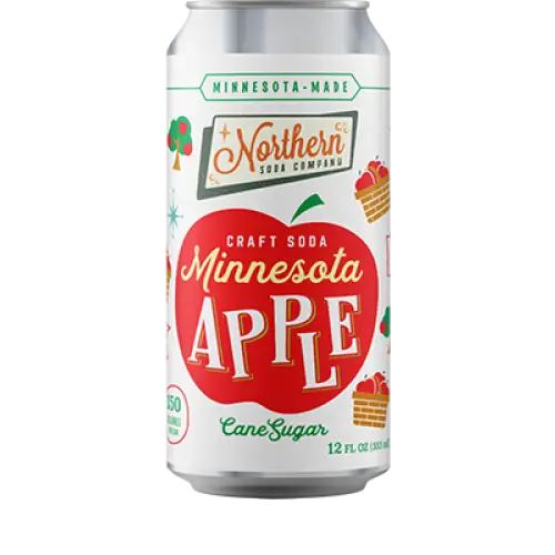 Northern Soda Company Minnesota Apple 12fl oz/355ml can-