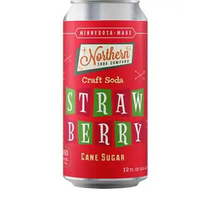 Northern Soda Company Strawberry Soda 12fl oz/355ml can-