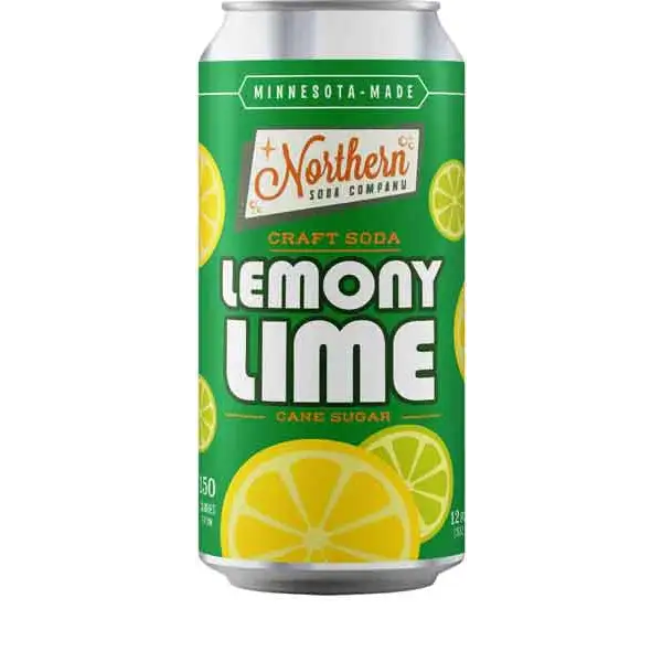 Northern Soda CompanyLemony Lime 12fl oz/355ml can- 24pack