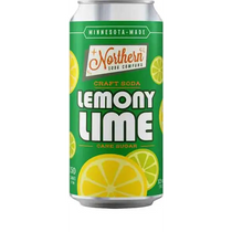 Northern Soda CompanyLemony Lime 12fl oz/355ml can- 24pack
