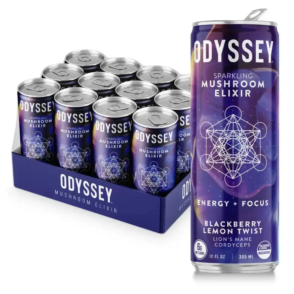 ODYSSEY ELIXIR Blackberry Lemon Twist- 12oz/12Pk