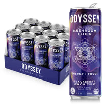 ODYSSEY ELIXIR Blackberry Lemon Twist- 12oz/12Pk