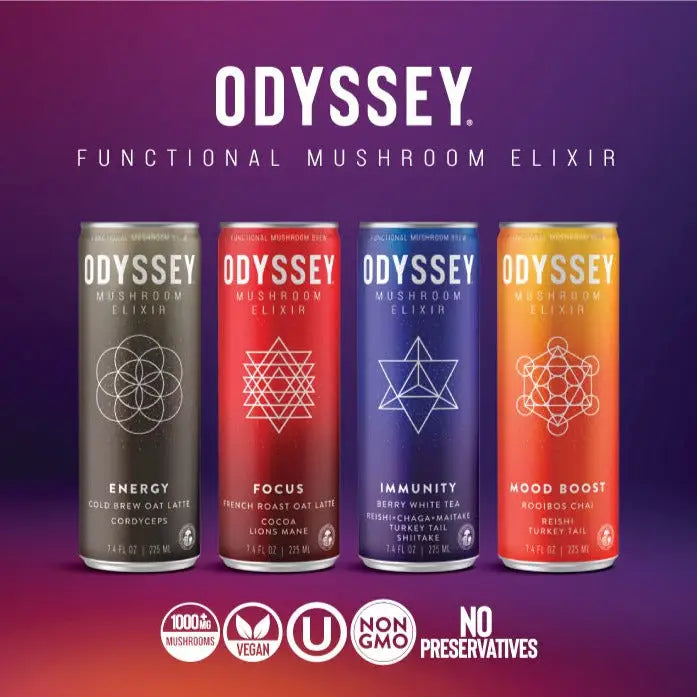 ODYSSEY ELIXIR Four flavour sample pack 12oz/12Pk