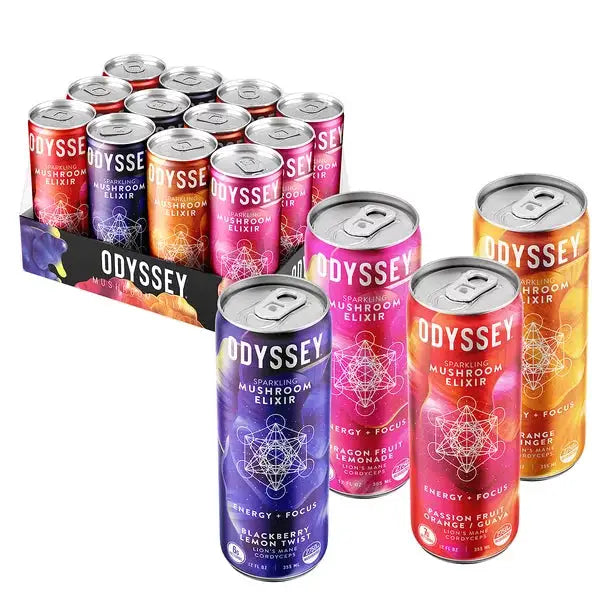 ODYSSEY ELIXIR Four flavour sample pack 12oz/12Pk