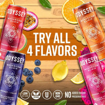 ODYSSEY ELIXIR Orange Ginger- 12oz/12Pk