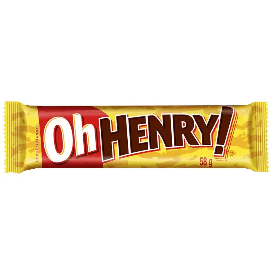 Oh Henry! Chocolate Bar 58 g - 24ct - chocolate bar