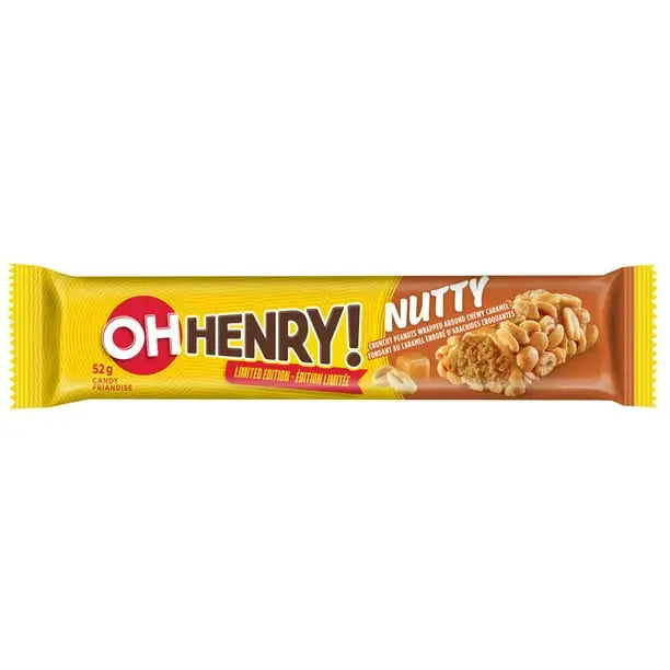 OH HENRY NUTTY OH HENRY NUTTY Candy Bar 52g case 24ct Main image