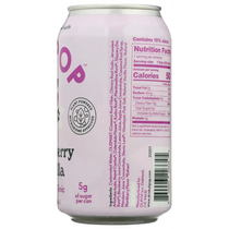 OLIPOP Blackberry Vanilla Sparkling Tonic 355ml 12 Pack