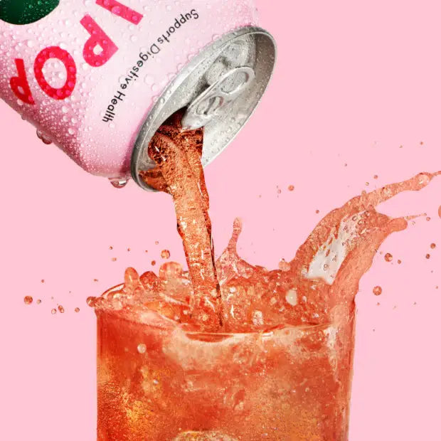 Olipop Cherry Vanilla Sparkling Tonic 355 ml 12 fl oz- Case