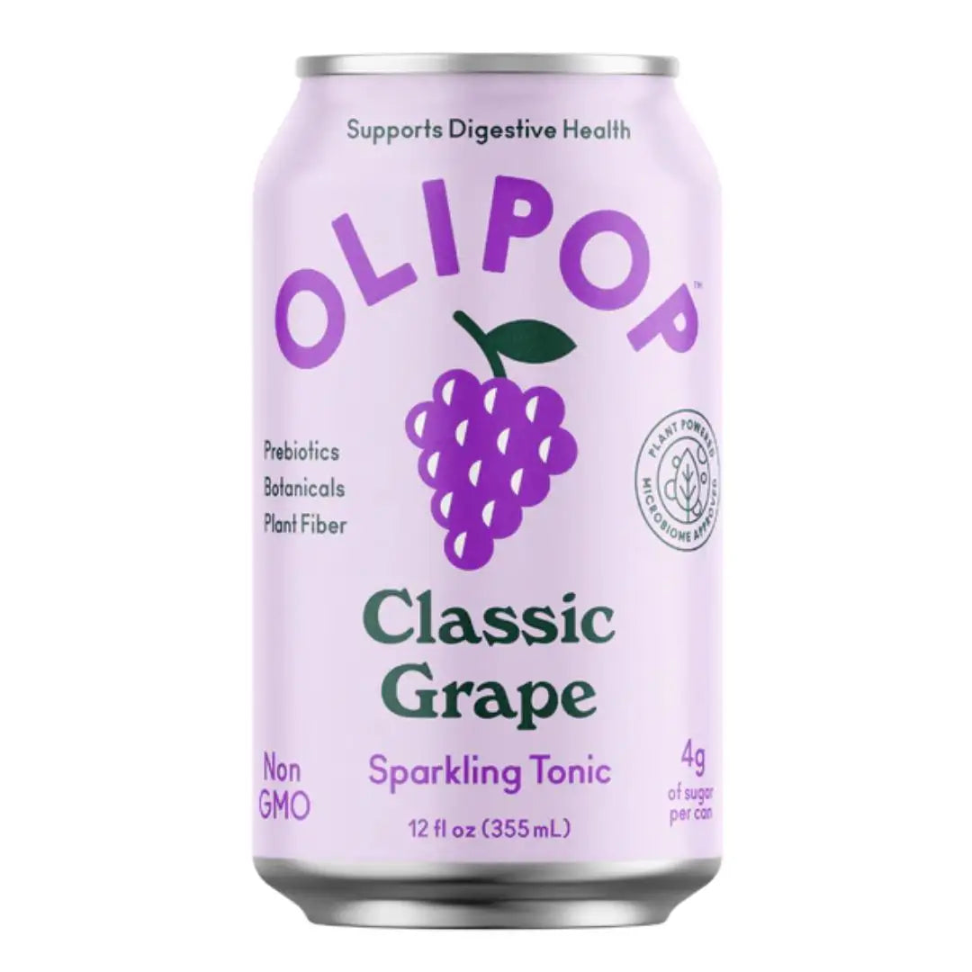 Olipop Classic Grape Sparkling Tonic 355 ml 12 fl oz- Case Main image