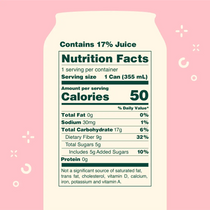 OLIPOP Prebiotic Soda Peaches & Cream 12 fl oz case 12ct