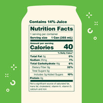 OLIPOP Prebiotic Soda Watermelon Lime 12 fl oz 12 Pack