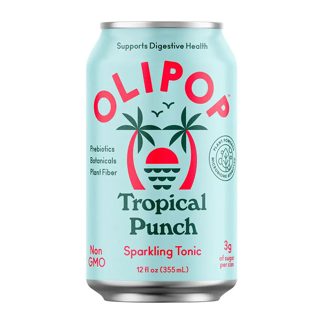 Olipop Tropical Punch 355 ml 12 fl oz- Case of 12 v3 - Soda Main image
