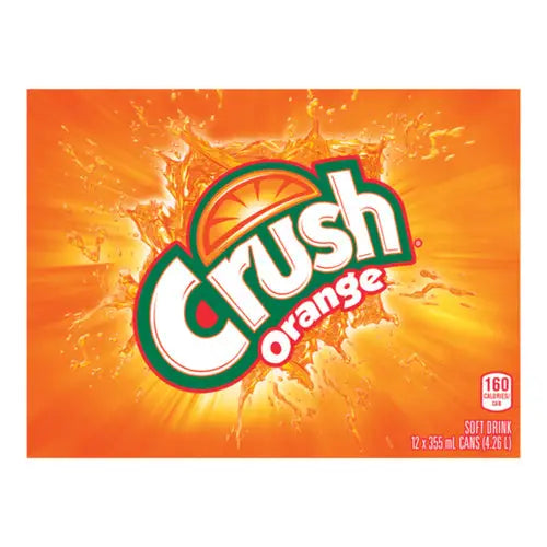 Orange Crush 12 Cans X 355 ml 12 fl oz - Soda