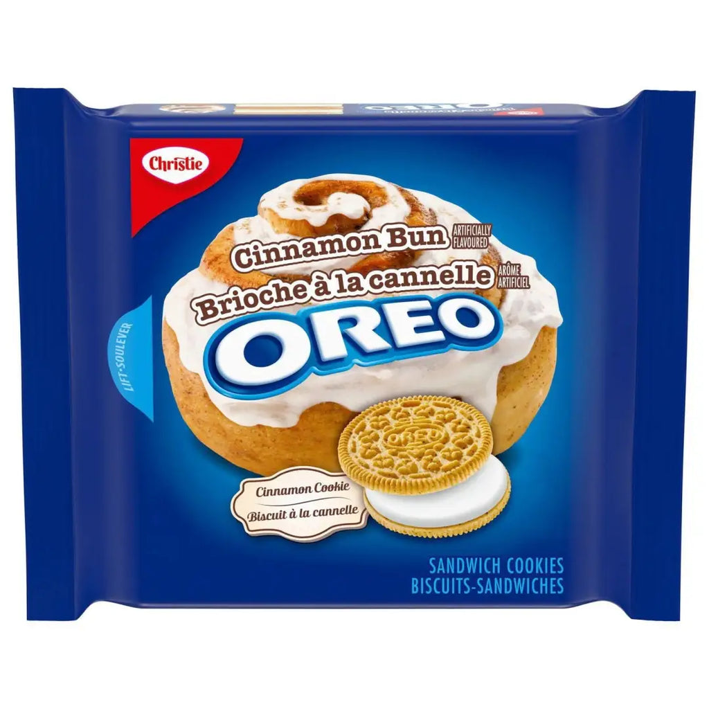 Oreo Cinnamon Bun Cookies 261g package- EACH - Cookie