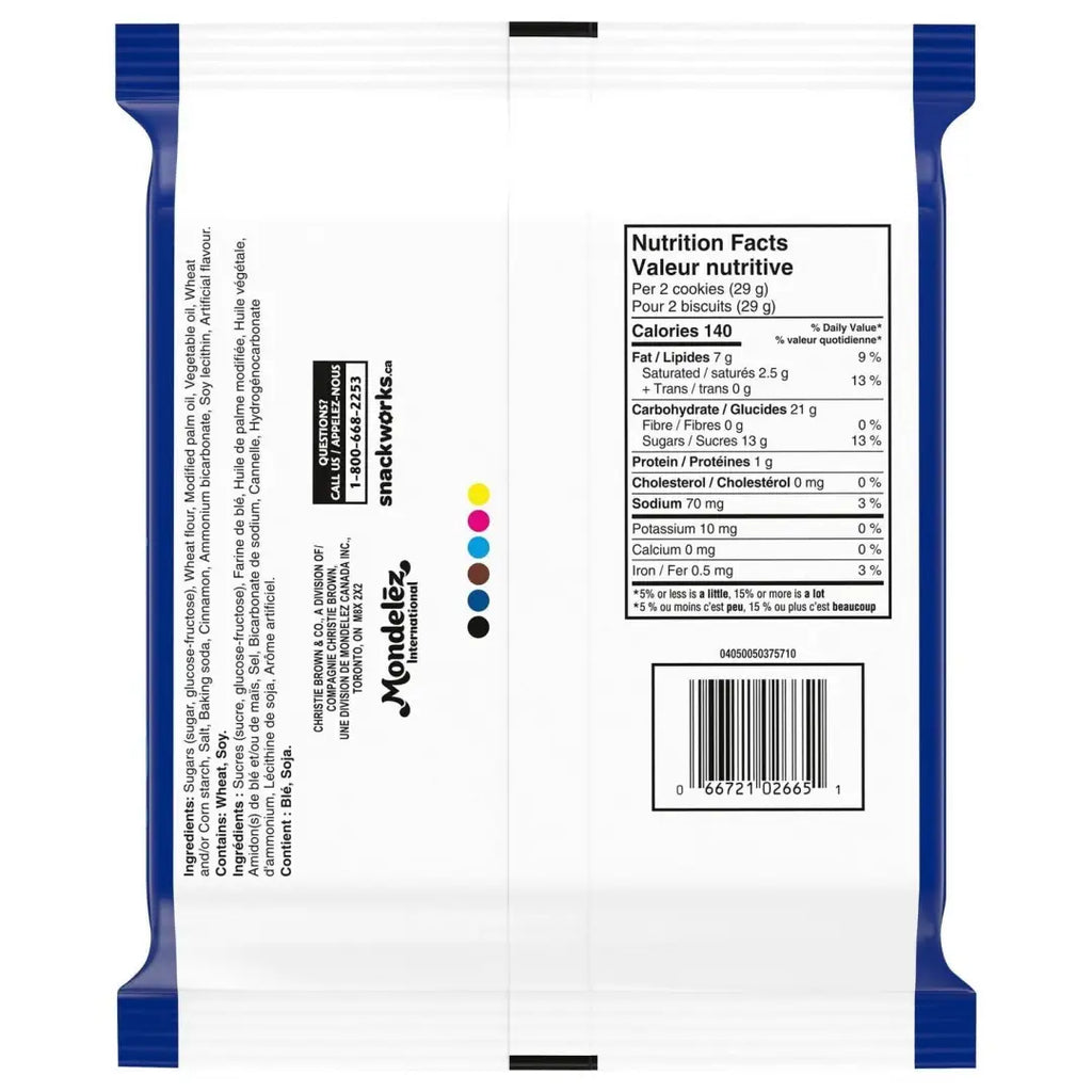 Oreo Cinnamon Bun Cookies 261g package- EACH - Cookie