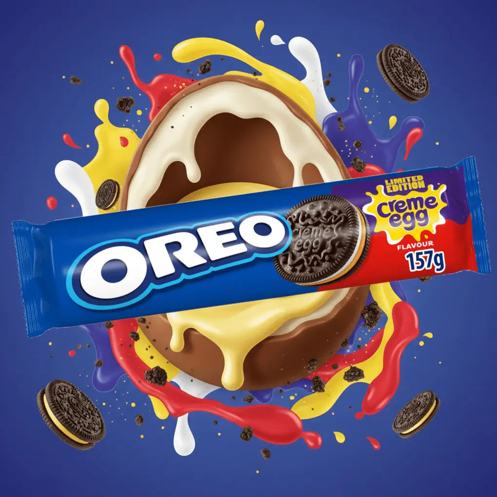 Oreo Creme Egg Limited Edition Sandwich Cookies -UK 157g