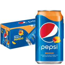Pepsi Cola Mango Soda Pop 12 oz 12 Pack Cans - Soda