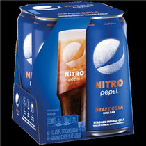 Pepsi Nitro Draft Cola 4pk 13.5oz - Soda
