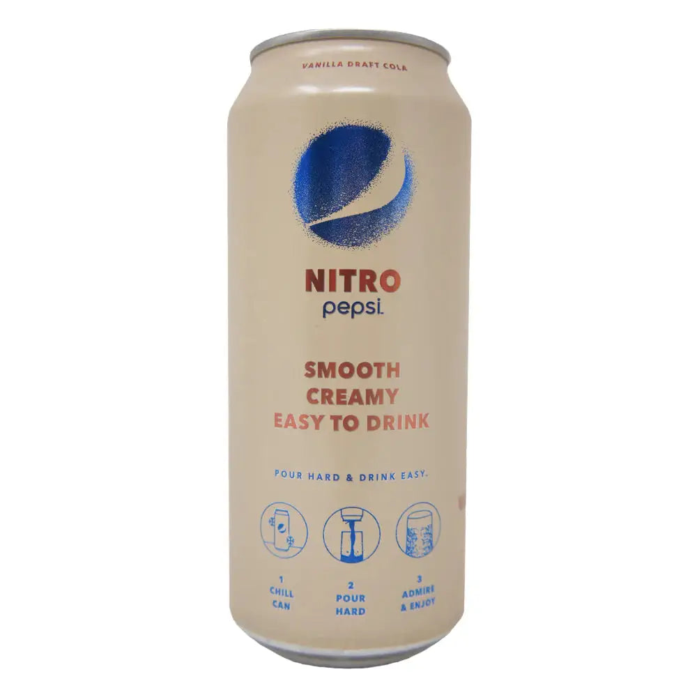 Pepsi Nitro Draft Vanilla 4pk 13.5oz - Soda