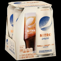 Pepsi Nitro Draft Vanilla 4pk 13.5oz - Soda