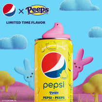 PEPSI PEEPS Soda Mini Cans 7.5 Ounce (Pack of 10) Limited