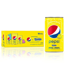 PEPSI PEEPS Soda Mini Cans 7.5 Ounce (Pack of 10) Limited