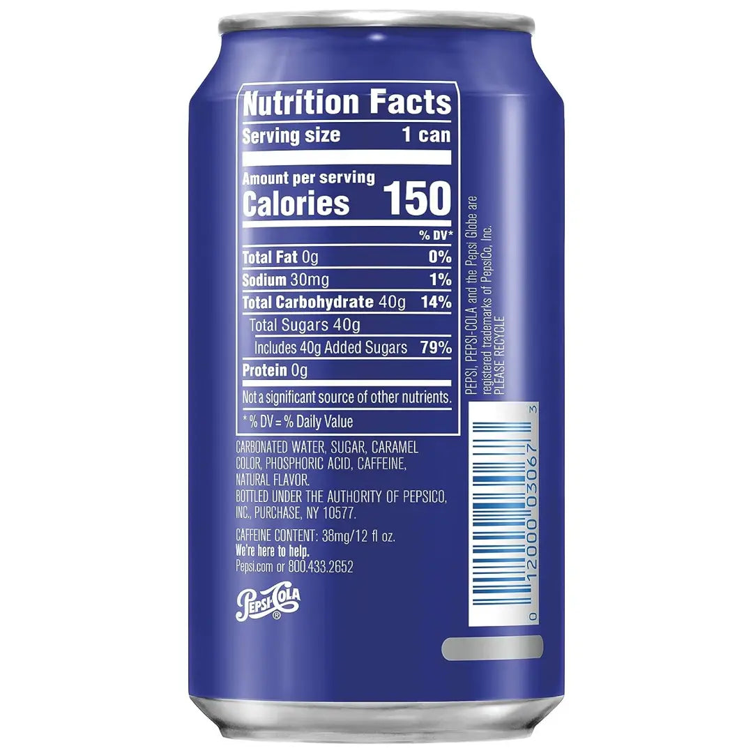 Pepsi Real Sugar 12x355ml - Soda