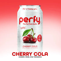 Perfy Cherry Cola case 12oz/355mL can 12ct - soda