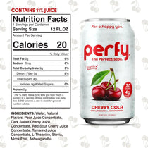 Perfy Cherry Cola case 12oz/355mL can 12ct - soda