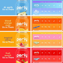Perfy Tropical Citrus case 12oz/355mL cans 12ct - soda