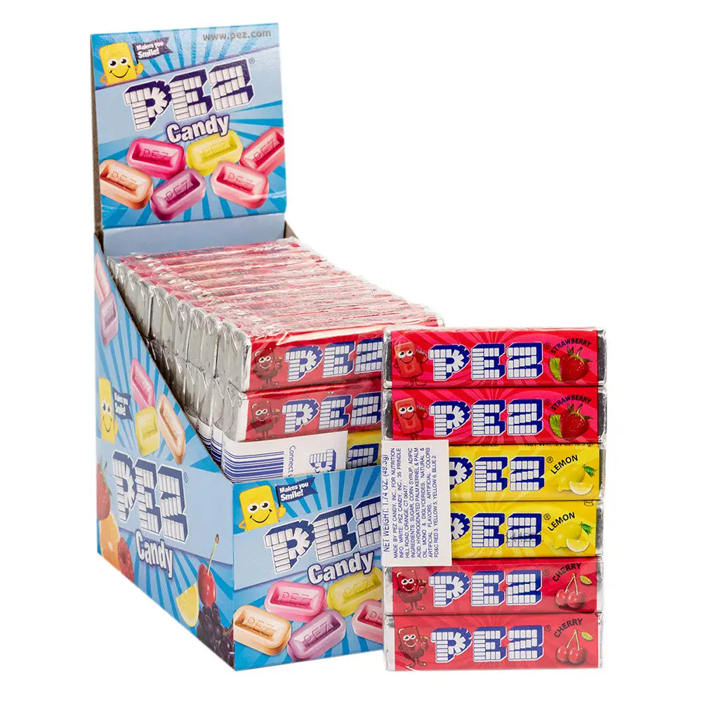 PEZ REFILL 6packs 12x49.3g GW - candy