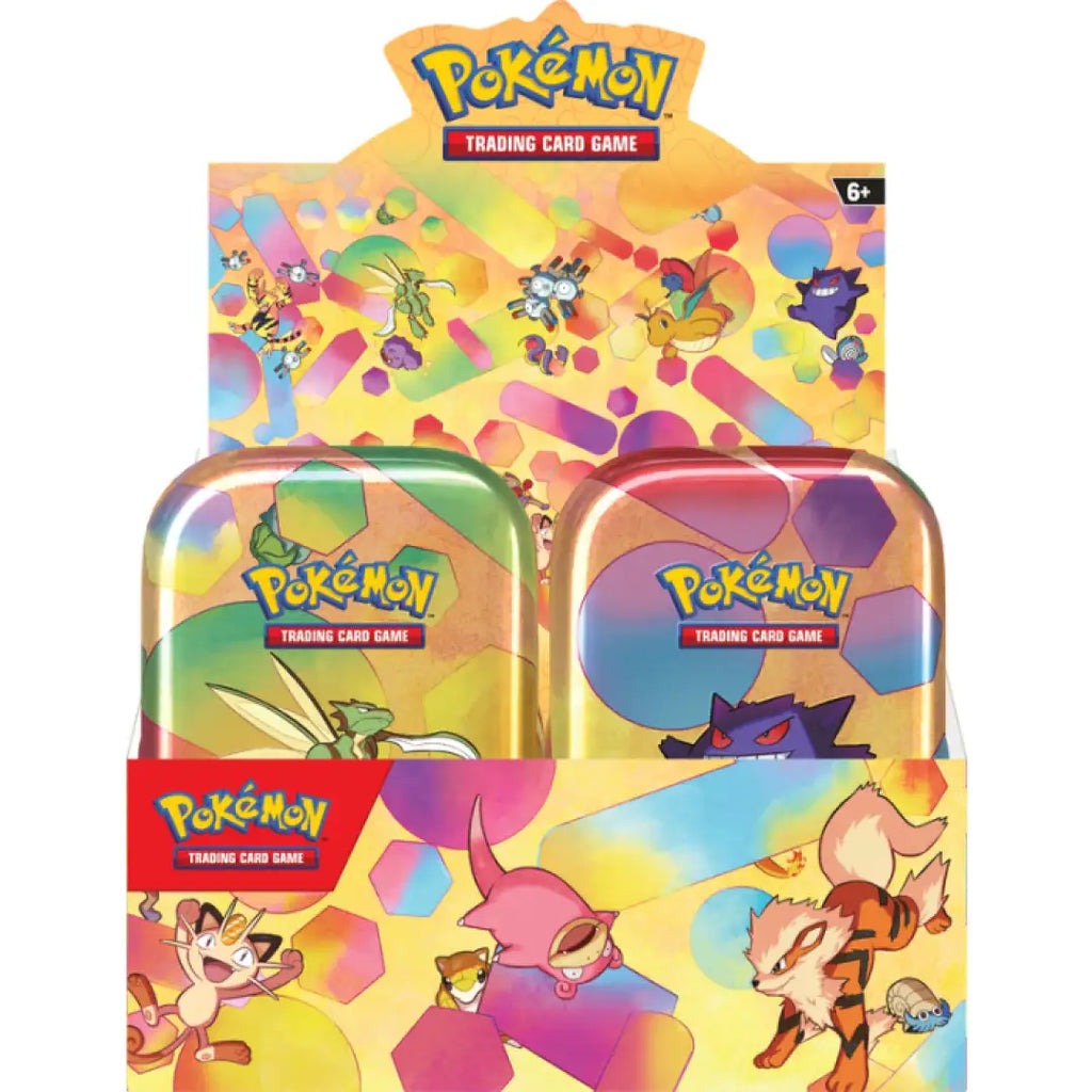 Pokemon Scarlet & Violet, 151 Collection Mini Tin Display
