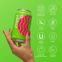 POPPI Sparkling Prebiotic Watermelon Soda made with Apple