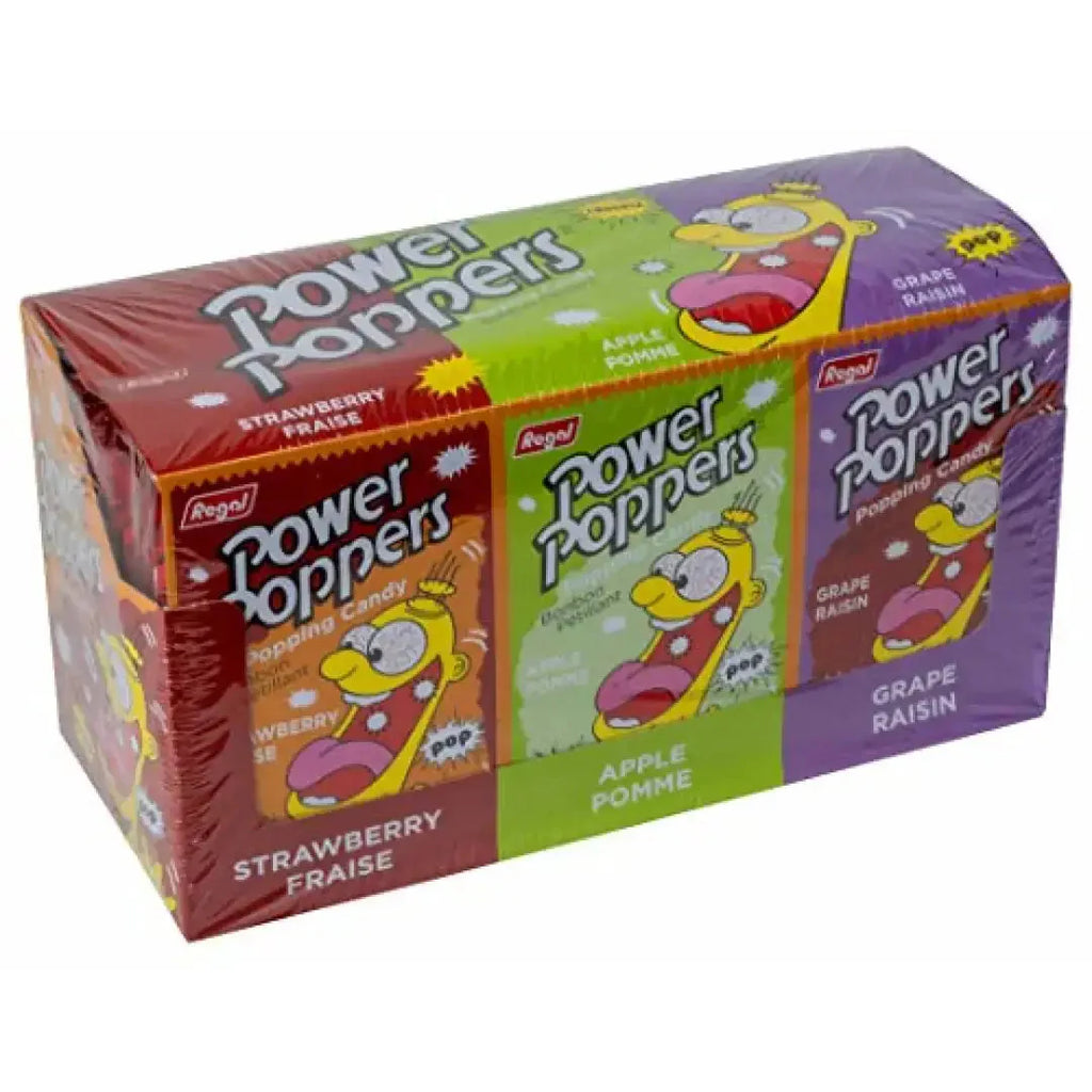 Power Poppers Exploding Candy 5.5 g (Pack of 48) GW - candy