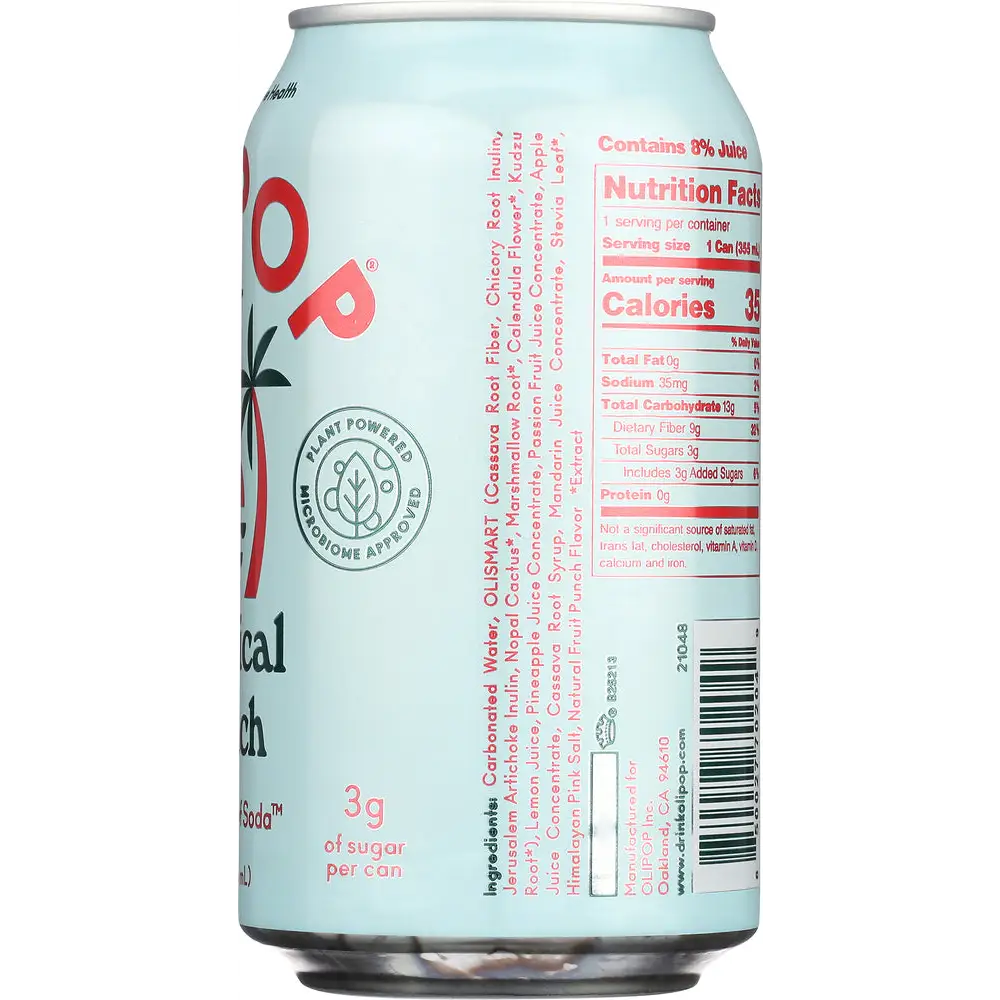 Prebiotic Soda Assorted (12-Pack)
