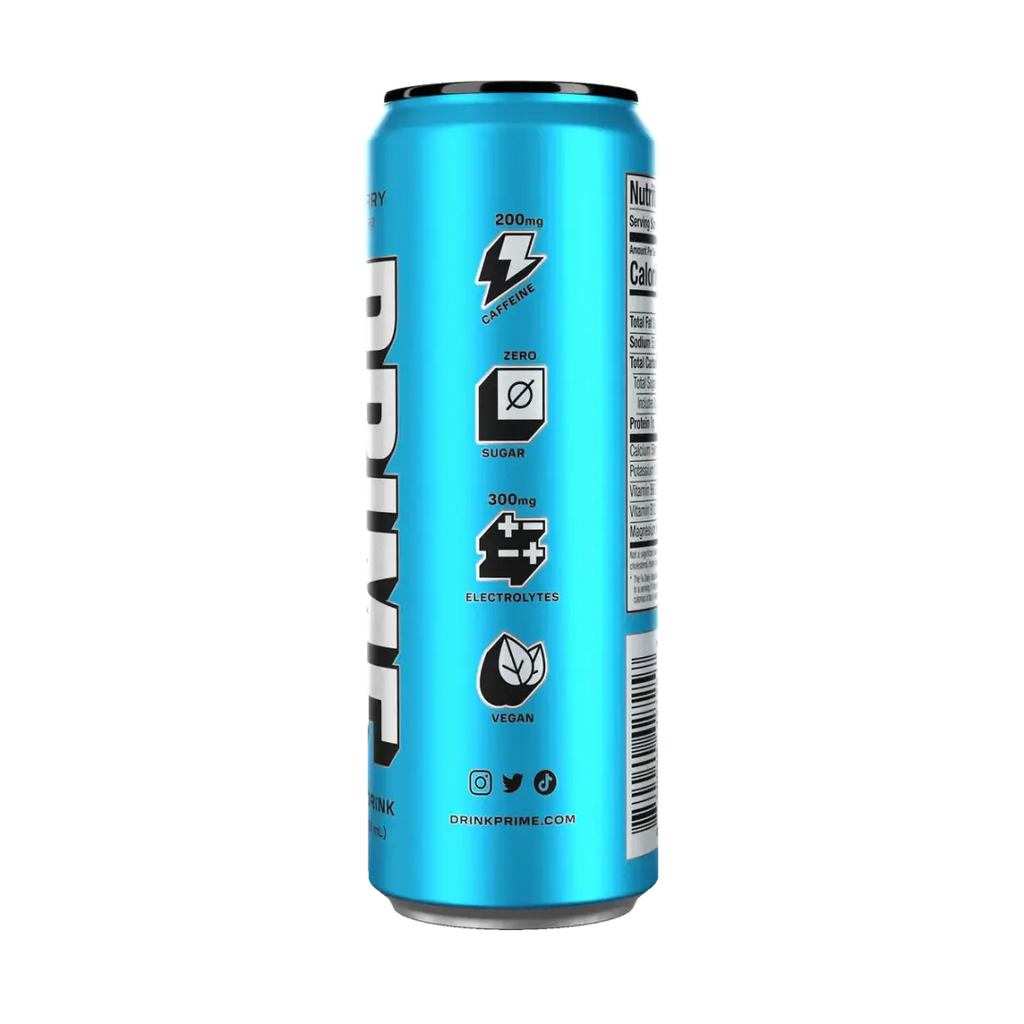 Prime Energy Blue Raspberry 24 x 12Fl oz/355ml