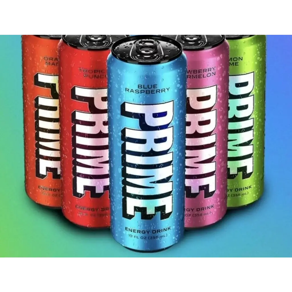 Prime Energy Blue Raspberry 24 x 12Fl oz/355ml