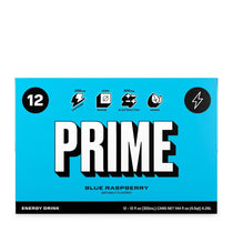 Prime Energy Drink Blue Raspberry 12pack 12floz/355ml cans