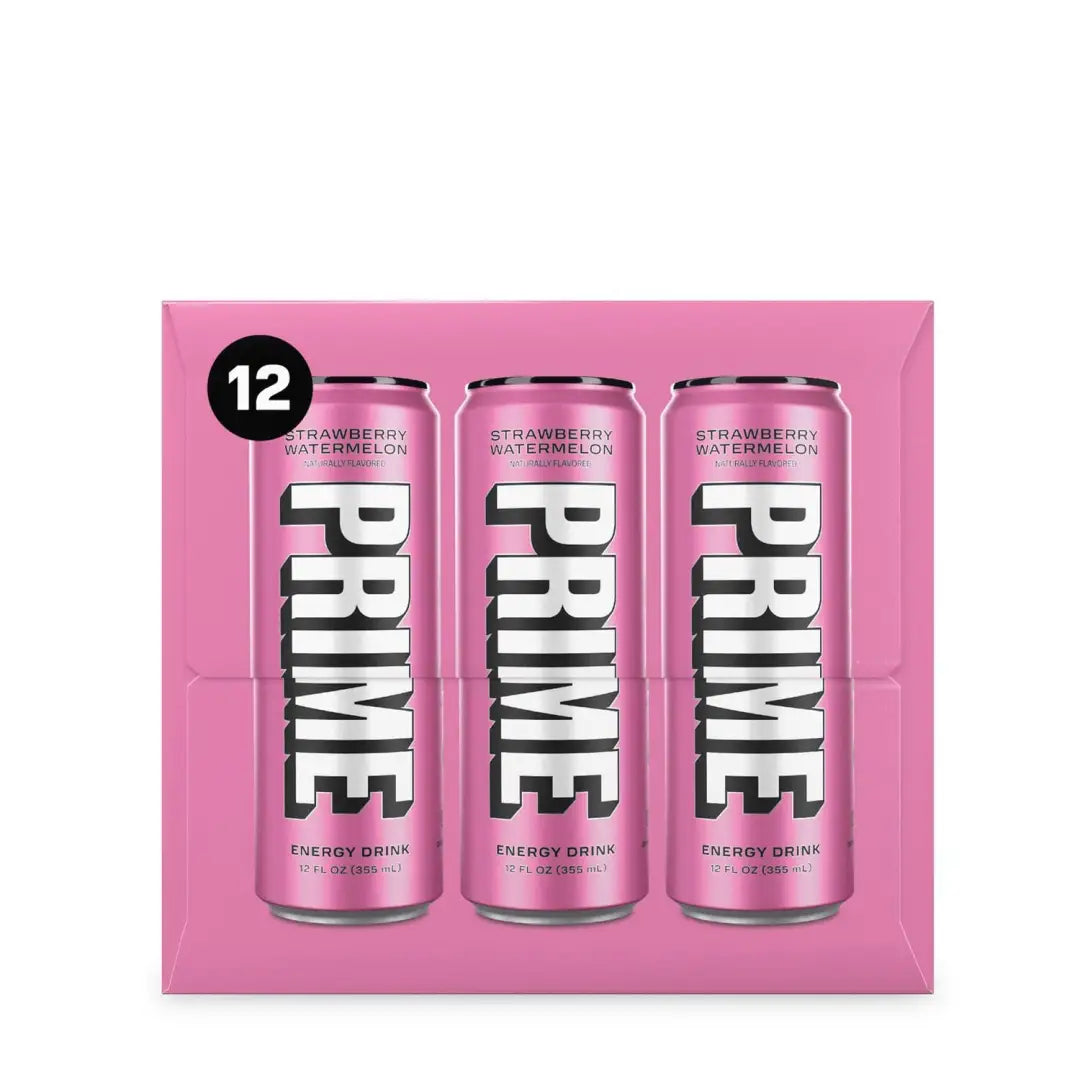 Prime Energy Drink Strawberry Watermelon 12pack